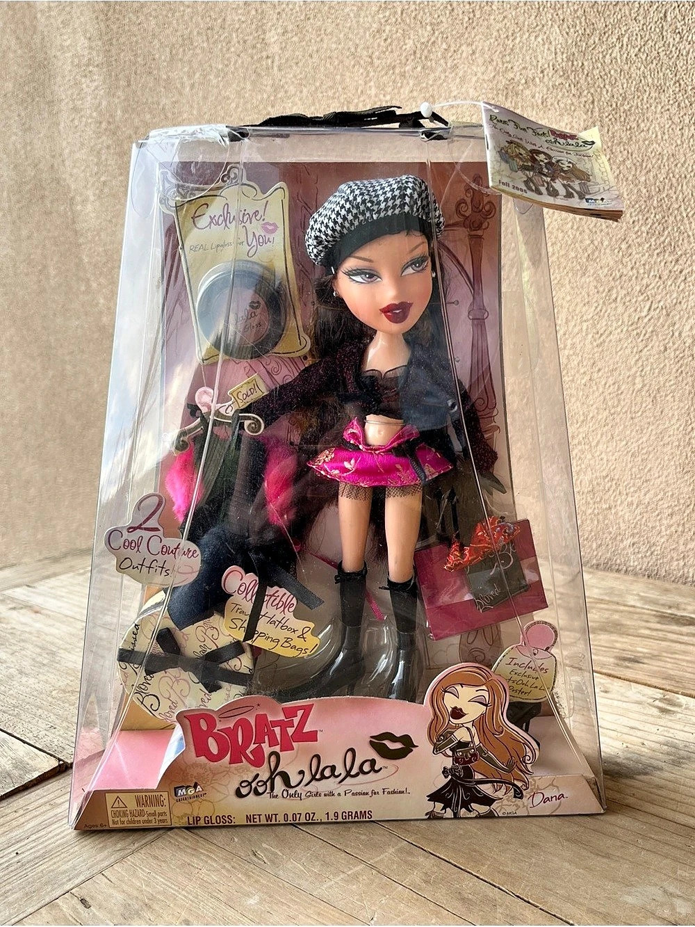 Bratz Ooh La La Dana Doll Pink & Black NWT